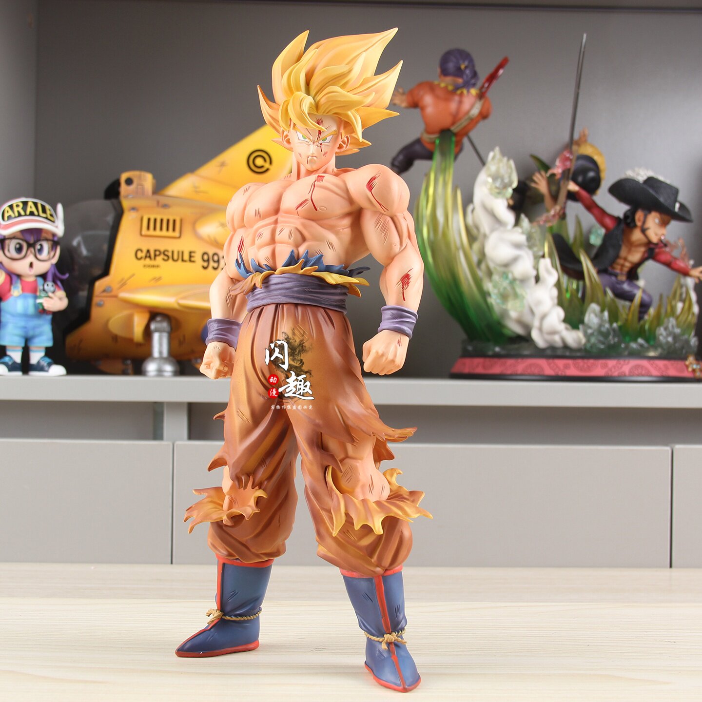 Anime Merchandise For Men - Juann Dragon Ball Savaş Hasarlı Süper