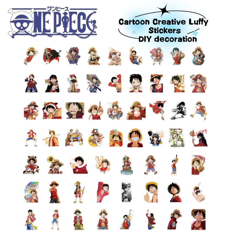 Anime One Piece Merchandise - One Piece anime karakteri Luffy çizgi