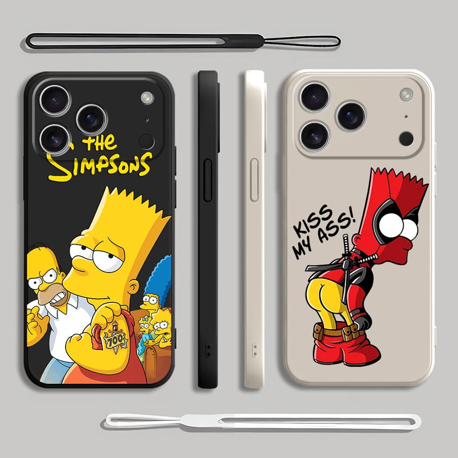 Kırmızı Bart Simpson Telefon K - Lanyard Anime Logo incelemesi ve fiyatı