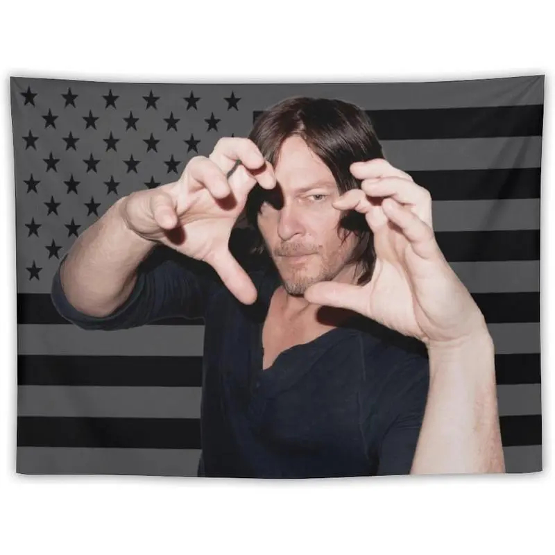 VIKAMA Daryl Dixon ABD Bayrağı - Wall Scroll Tapestry incelemesi ve fiyatı