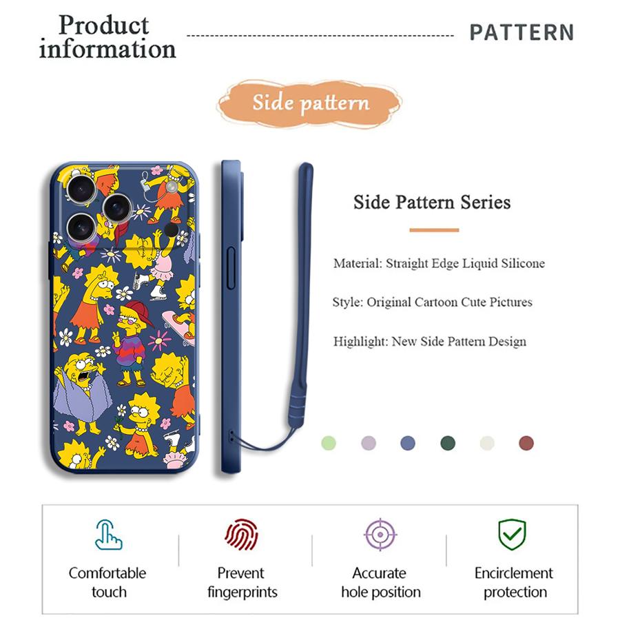 Simpsons Lisa Kılıfı Apple iPh - Lanyard Anime Logo incelemesi ve fiyatı