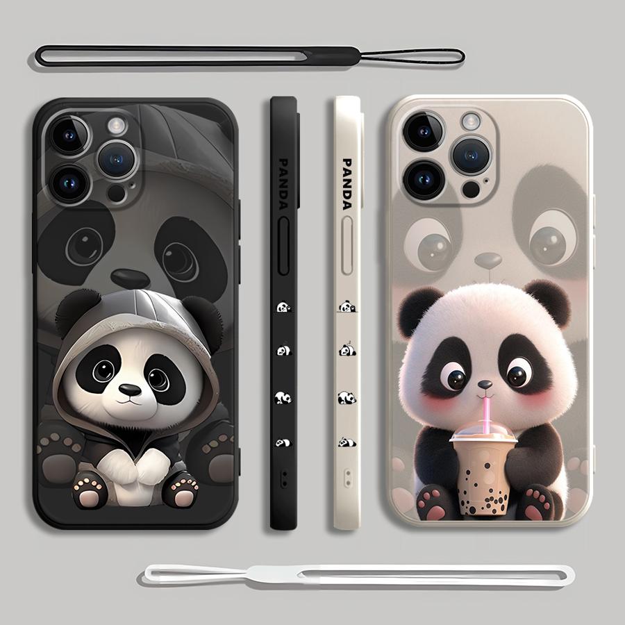 Sevimli Panda telefon kılıfı i - Lanyard Anime Logo incelemesi ve fiyatı