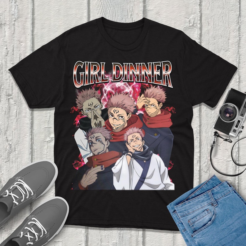 Sukuna Jujutsu-Kaisen T-Shirt  - Anime Merchandise For Men incelemesi ve fiyatı