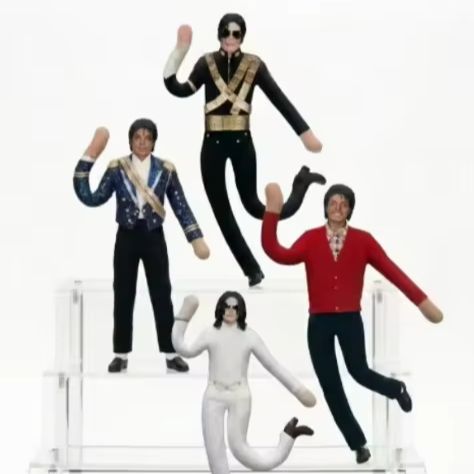 Michael Jackson Hareketli Ekle - Anime Merchandise Plush Toys incelemesi ve fiyatı