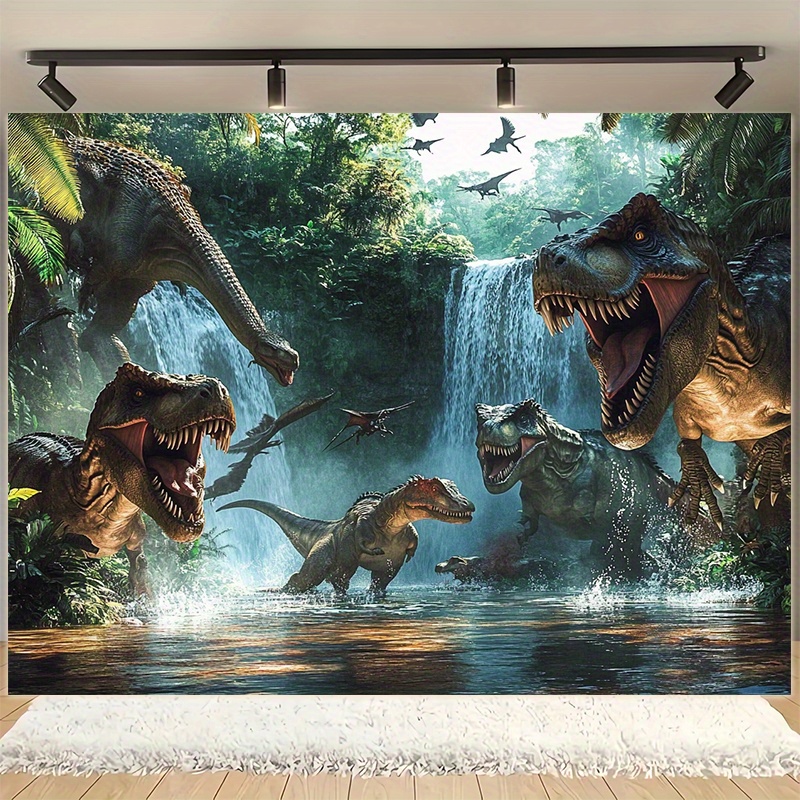 Dinozor Macera Gobleni Duvar A - Wall Scroll Tapestry incelemesi ve fiyatı