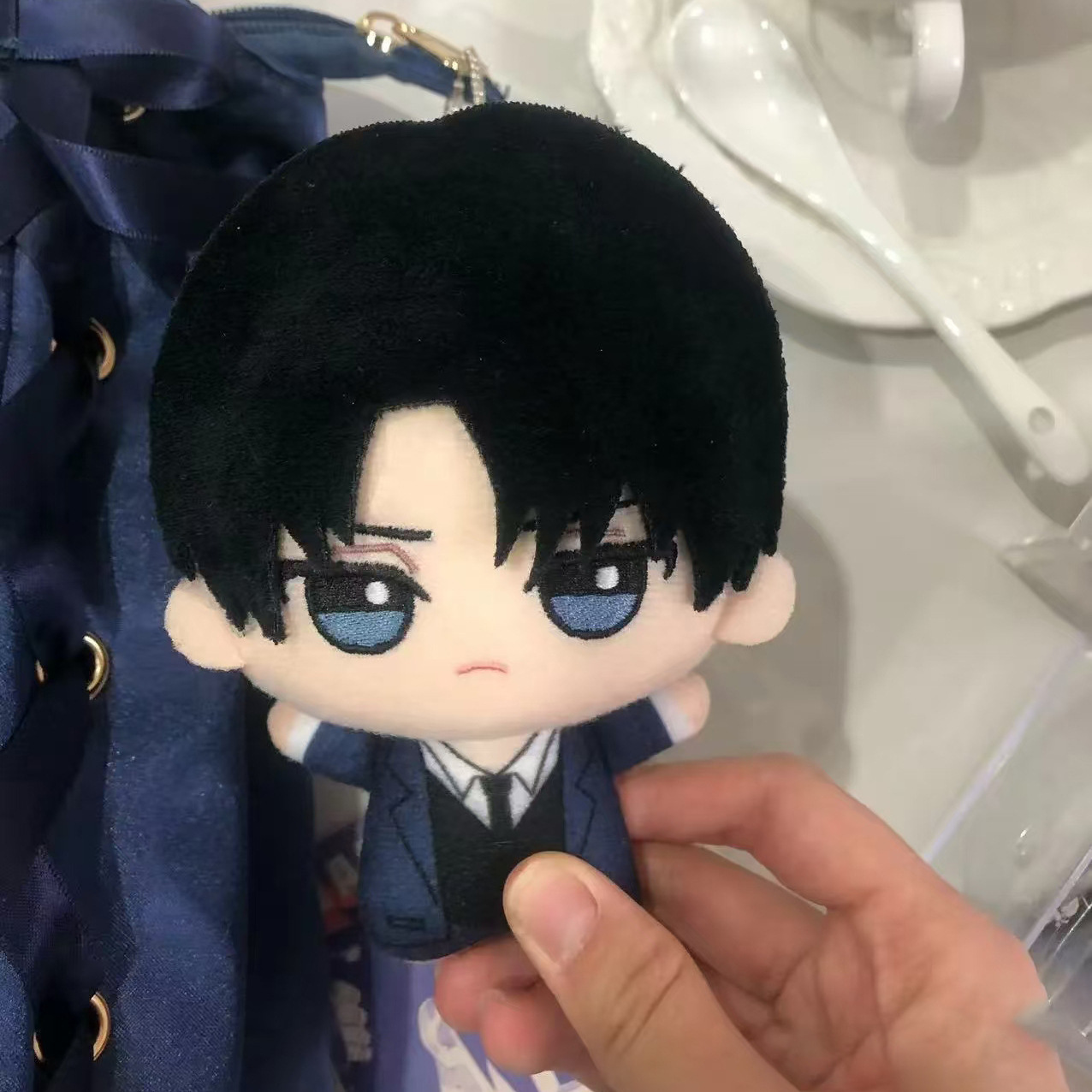 10 cm Levi Ackerman Peluş Anim - Anime Merchandise Plush Toys incelemesi ve fiyatı