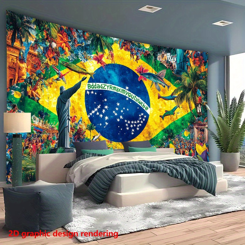 Brezilya Karnaval Kutlaması Go - Wall Scroll Tapestry incelemesi ve fiyatı