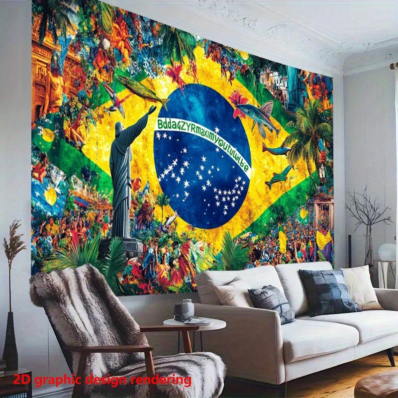 Brezilya Karnaval Kutlaması Go - Wall Scroll Tapestry incelemesi ve fiyatı